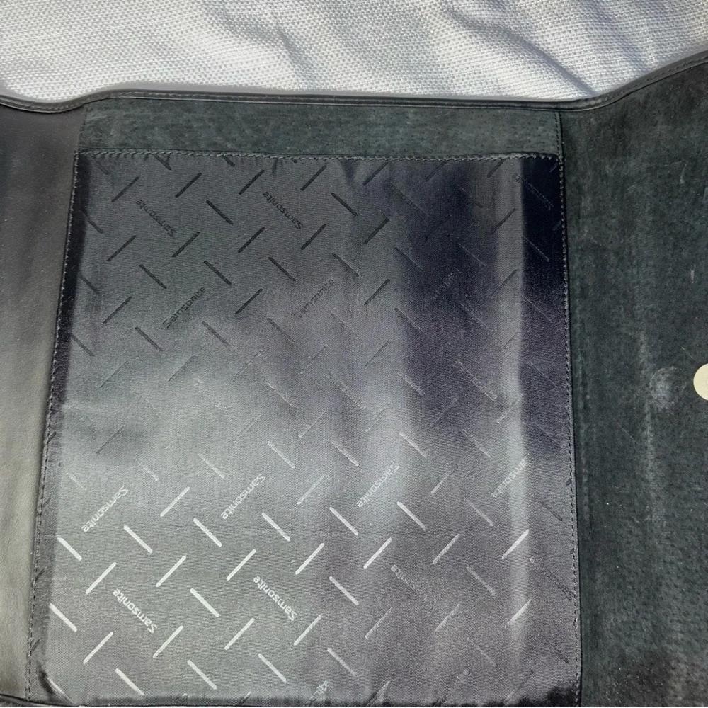 Samsonite Black Business Snap Flap Portfolio Career, Entrepreneurs